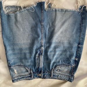 H&M denim skirt